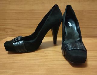 Zapatos fiesta tacón 