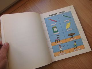 LIBRO DE TEXTO FRANCÉS 6º E.G.B. 1973 ESLINSA