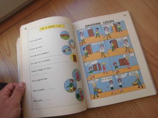 LIBRO DE TEXTO FRANCÉS 6º E.G.B. 1973 ESLINSA