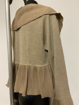 Vintage coquette glam y2k beige bolero