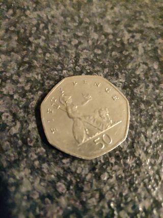 Moneta 50 penny 