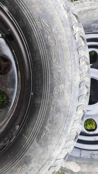 Ruedas 15 Pulgadas todo terreno 205/70 r15
