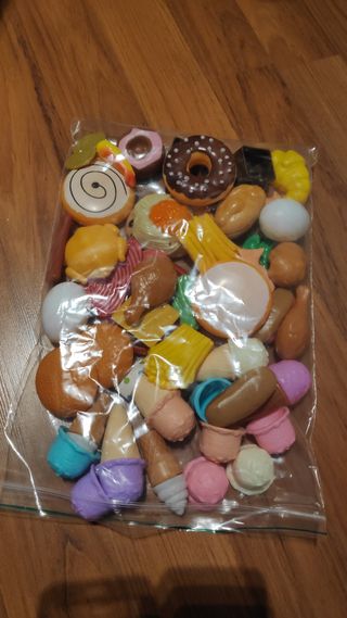 Lote carrito compra+ caja registradora