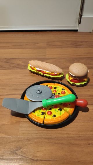 Lote carrito compra+ caja registradora