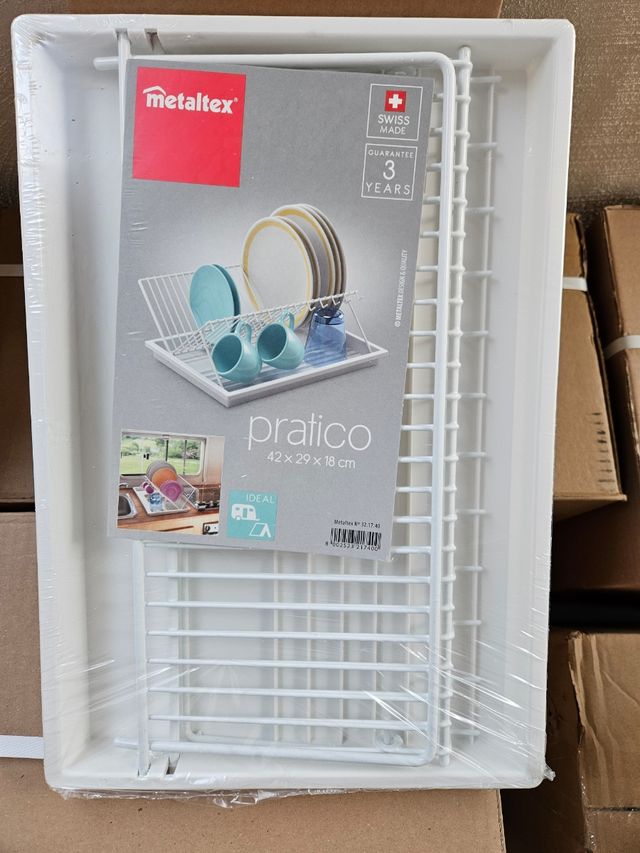 Metaltex Scolapiatti Pratico Pieghevole