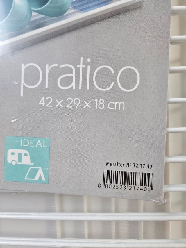 Metaltex Scolapiatti Pratico Pieghevole