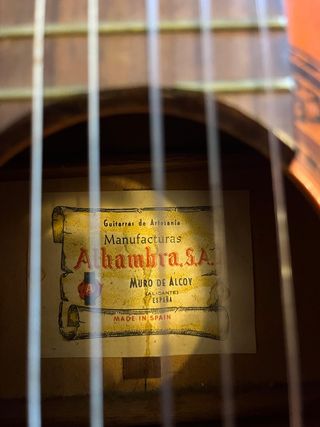 Guitarra flamenca Alhambra