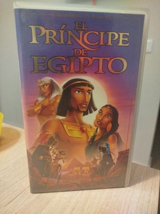VHS el príncipe de Egipto 