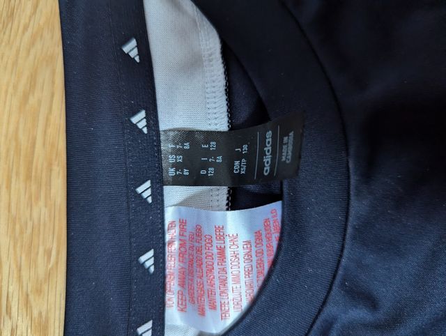 Equipación entrenamiento Adidas