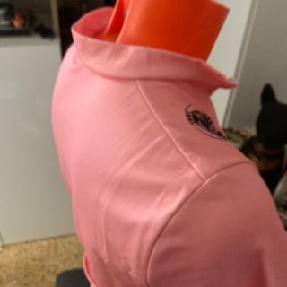 Maglia bici rosa mis L castelli azz