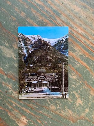 Postal Estación internacional Canfrac