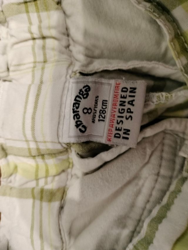 Bermudas cuadros Charanga