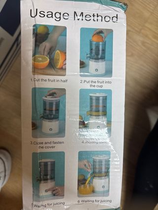 Exprimidor inalambrico