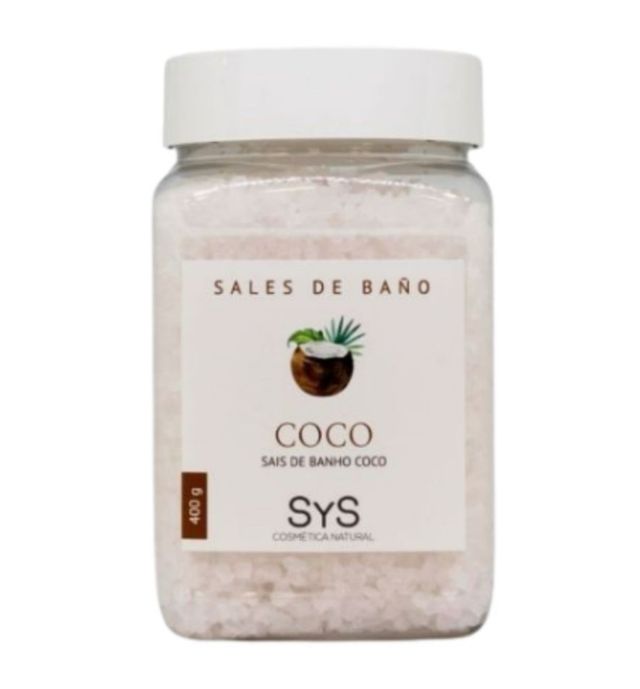 2 Sales de Baño Coco Bio Sys Cosmética 400 gr.