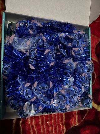 Arbol de navidad azul Stitch