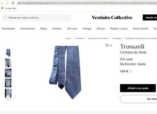 Corbata 11 TRUSSARDI