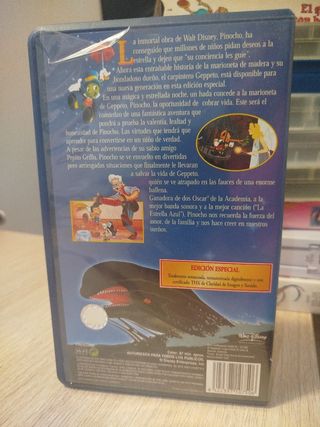 VHS pinocho 