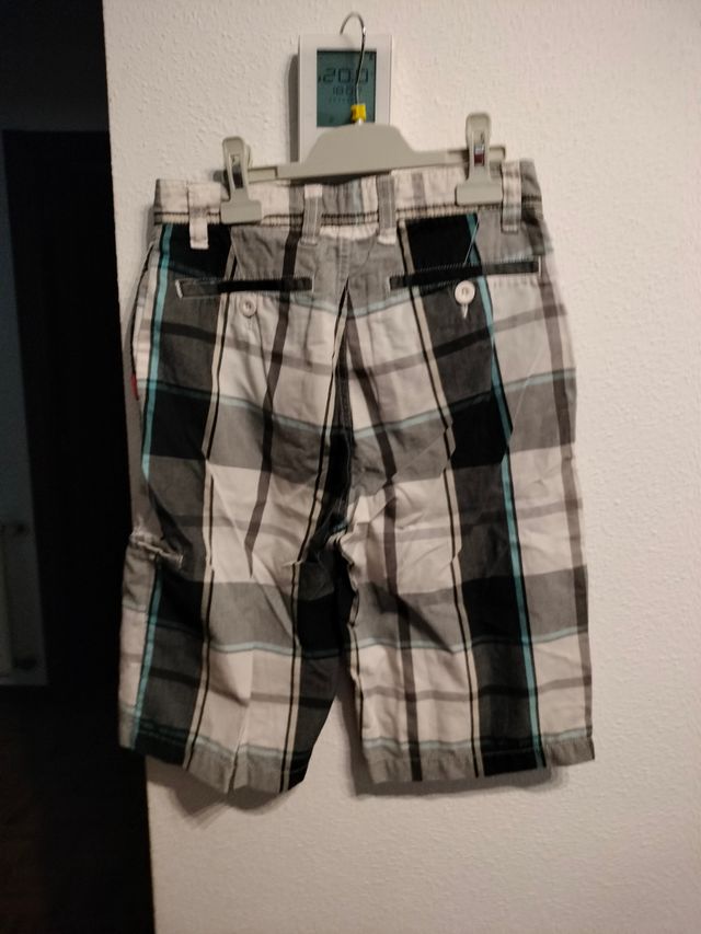 Bermudas cuadros Vans