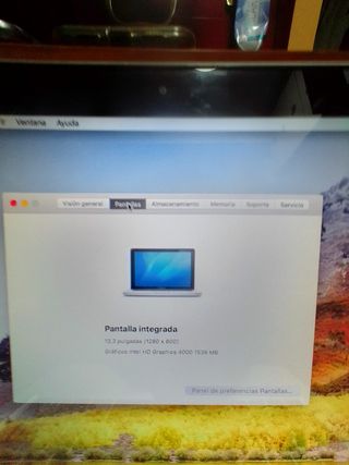 MACBOOK PRO 13'' 2012 HIGH SIERRA