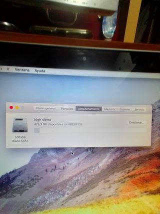 MACBOOK PRO 13'' 2012 HIGH SIERRA