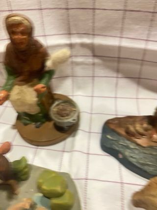 antiguas figuras pesebre 
