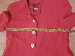 Chaqueta/blazer roja