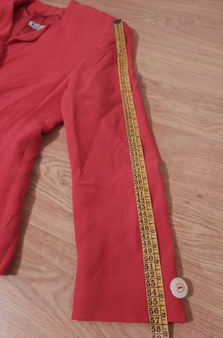 Chaqueta/blazer roja