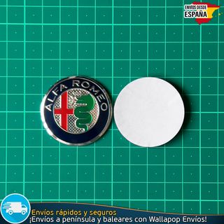 Emblema Volante Alfa Romeo 40mm Adhesivo Metálico