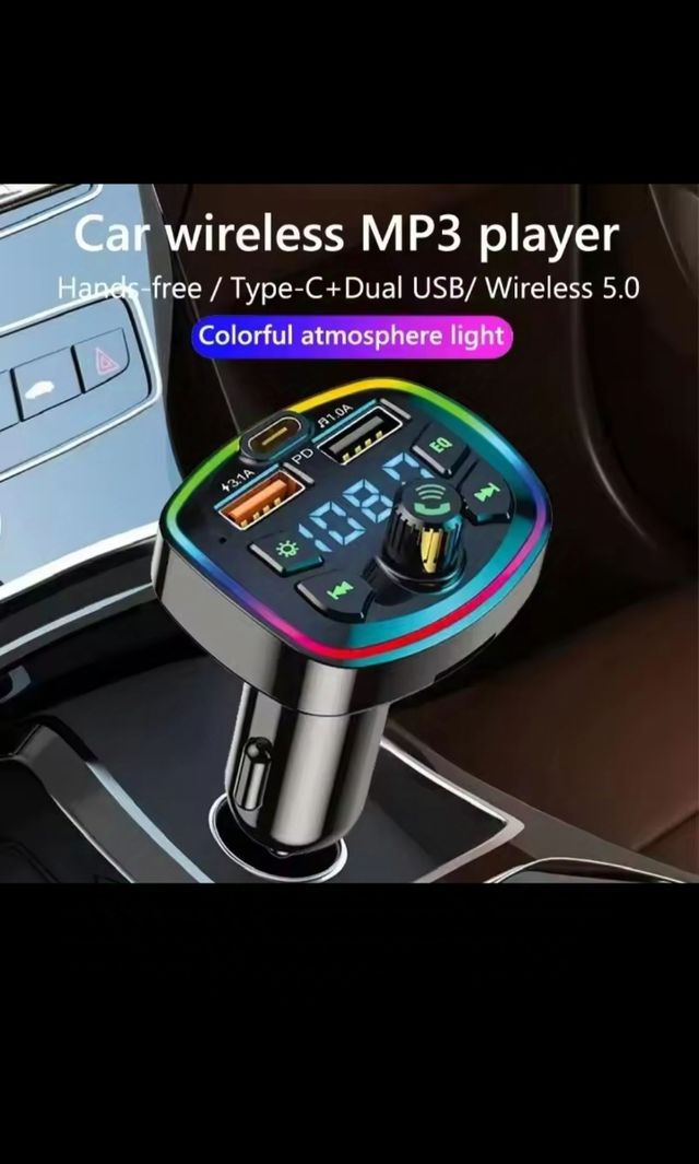 Trasmettitore FM bluetooth