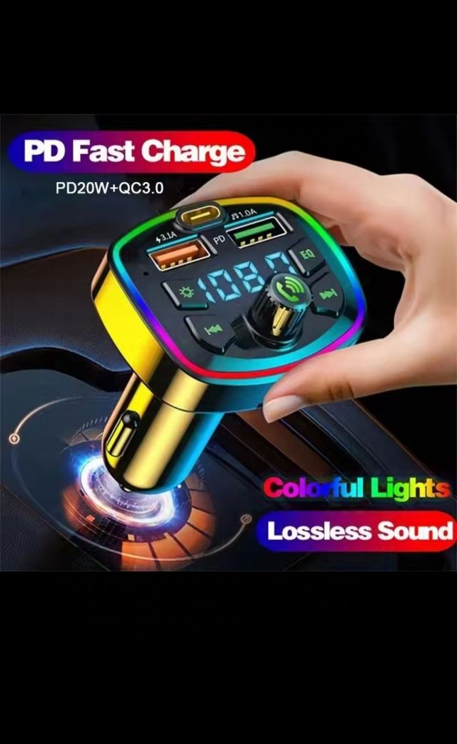 Trasmettitore FM bluetooth