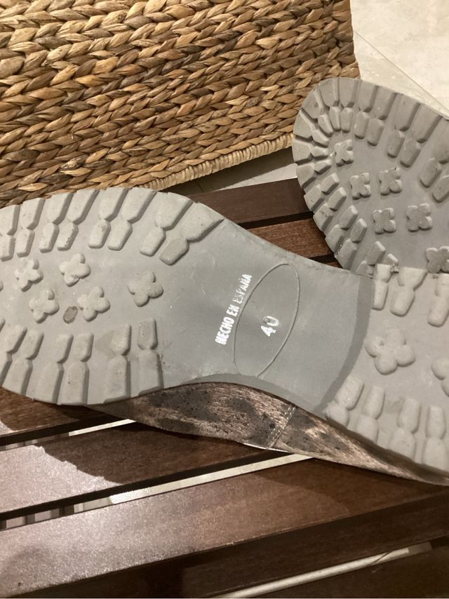 Mocasin piel talla 40