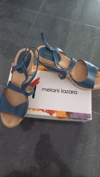 Sandalias de cuña