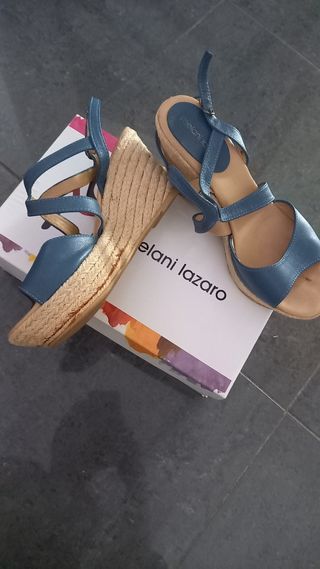 Sandalias de cuña