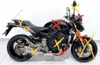 Honda Hornet 600 despiece