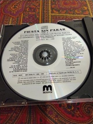 Pack 2 CDs. Fiesta sin parar. Paco y Curro
