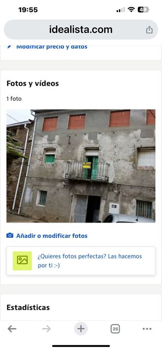 Venta casa de pueblo a una hora  de Guadalajara