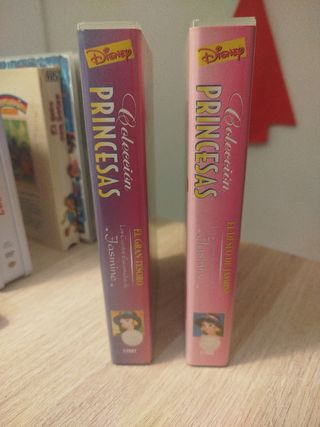 VHS princesas Disney 