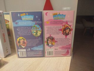 VHS princesas Disney 