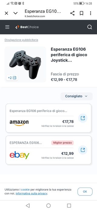 2 Wireless Controller Joysticks Sony PlayStation 2