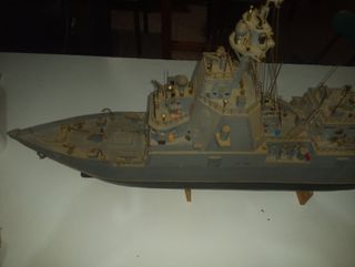 Maqueta barco de guerra