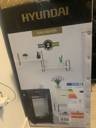 Estufa de gas PRECINTADA