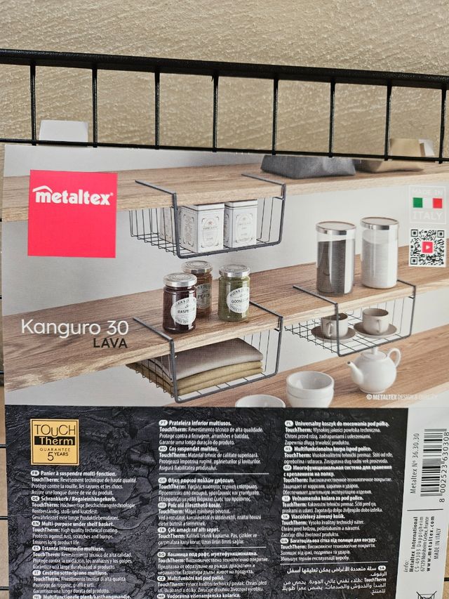 Metaltex Cestello Sottopensile Kanguro