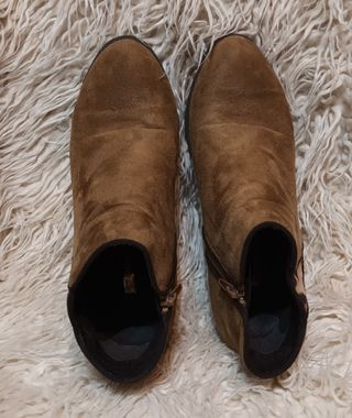 Botines ante marrón