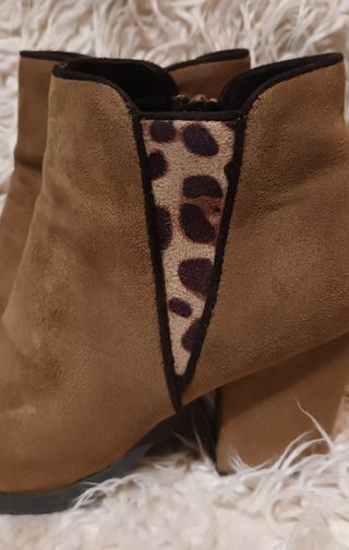 Botines ante marrón
