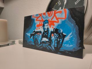 CUADRO EN RELIEVE DE JINX ARCANE