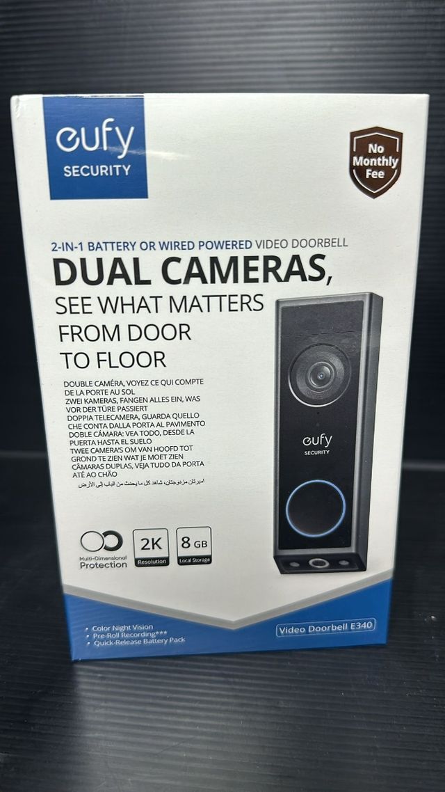 Video portero eufy Security Doorbell E340