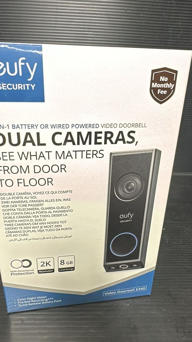 Video portero eufy Security Doorbell E340