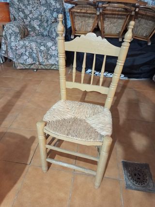 Sillas de anea