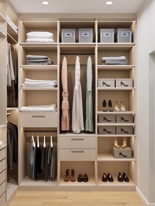 Vestidores a medida.