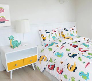 Edredón Acolchado para camas 135/160 dinosaurio